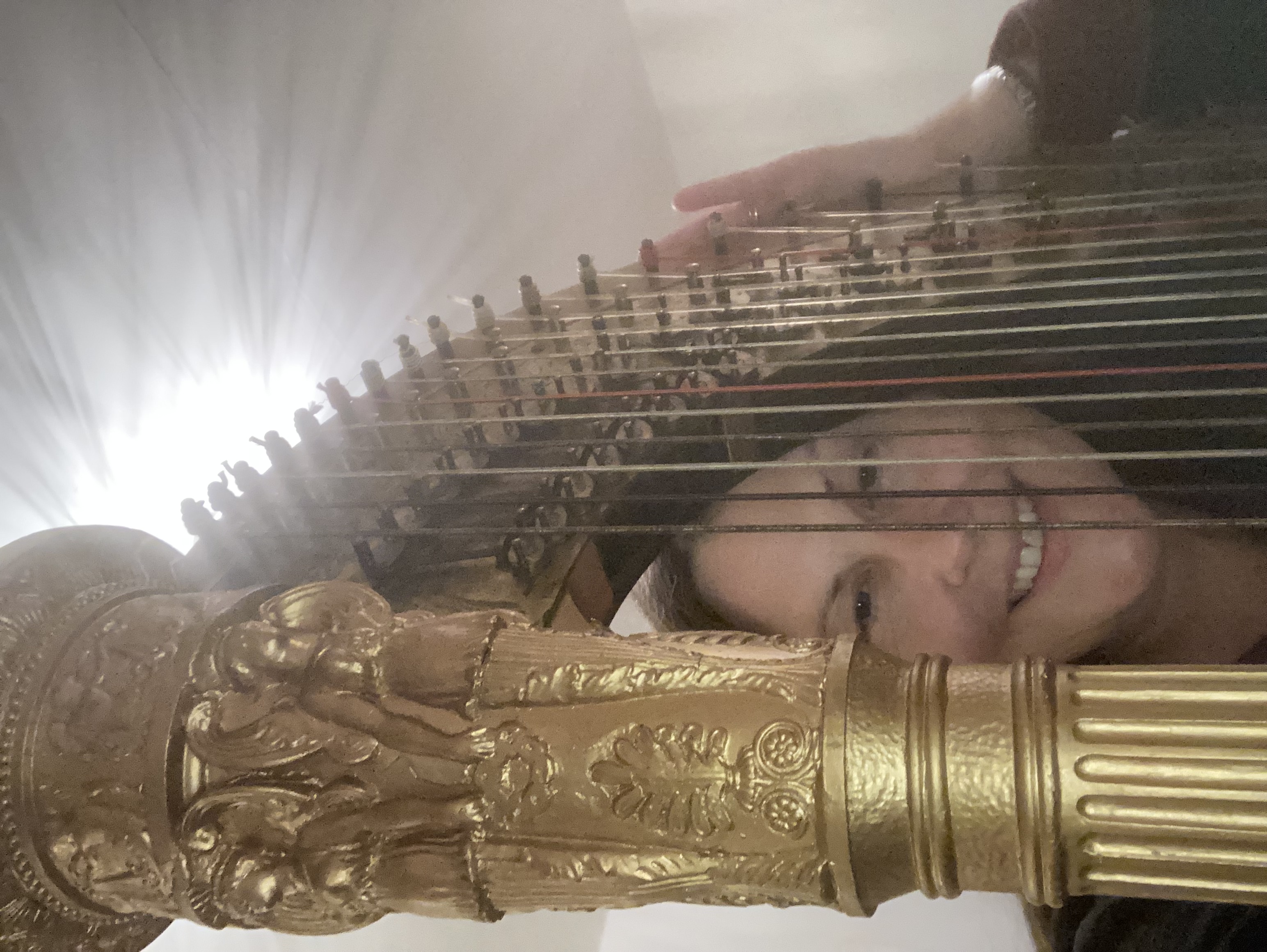 Annemarie in performance space