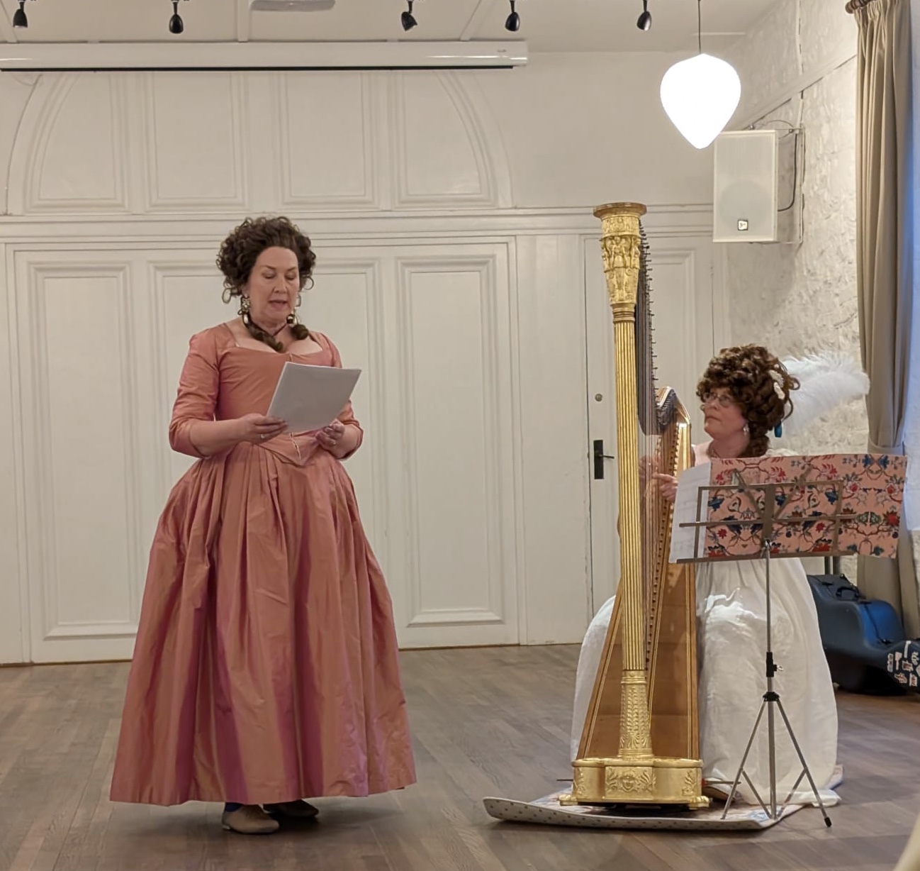 Annemarie harp detail